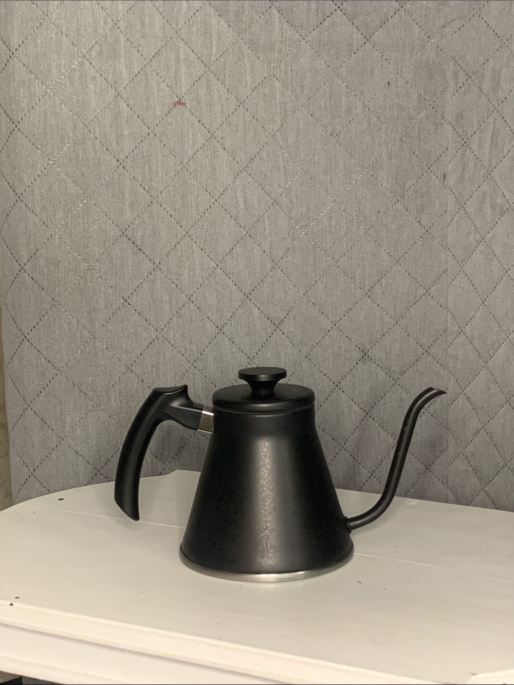 #149 Black Elegant Pour-Over Gooseneck Kettle
